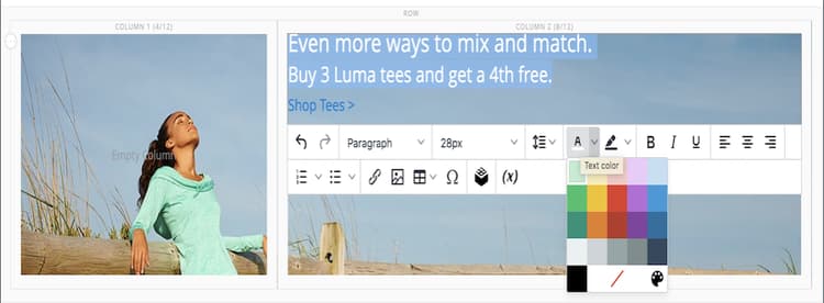 Text color
